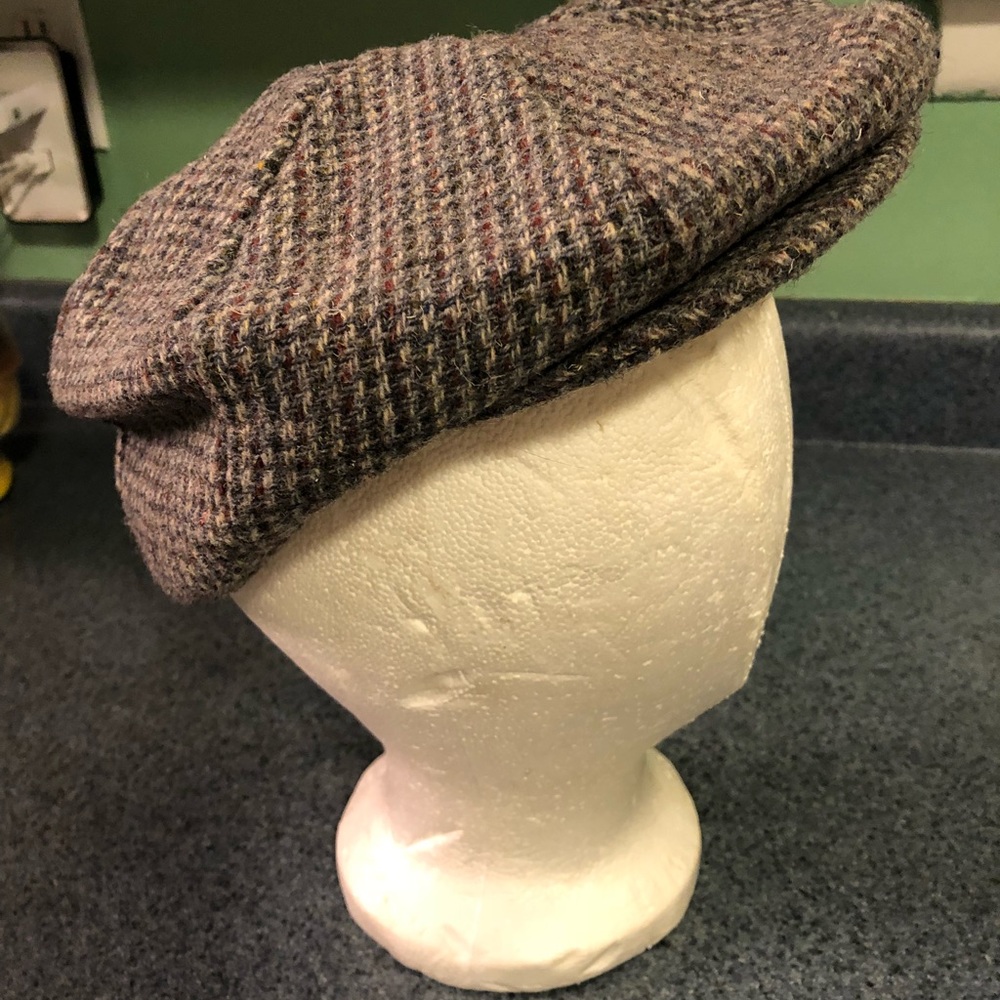 Vintage Pendleton Wool Cap Newsboy Cabbie Gatsby